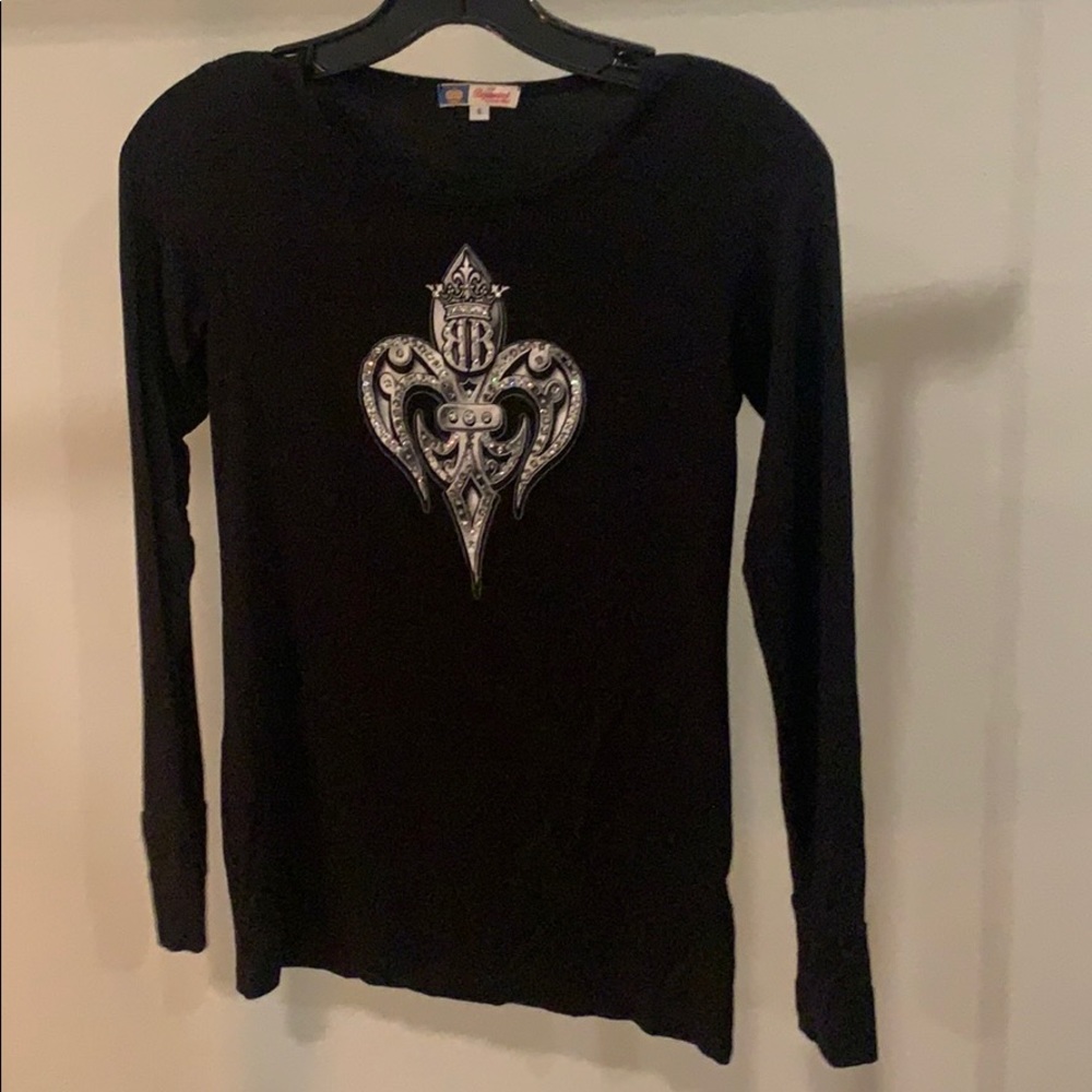 Bejeweled by Susan Fixel Fleur de lis rhinestone